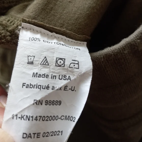 Todd Snyder × Champion Fatigue Green Camo Cutoff Sweatshort S - Picture 6 of 12